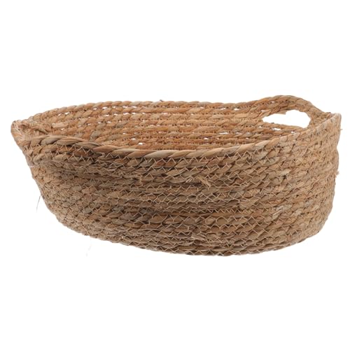 BESPORTBLE Pad Katze Gewebtes Bett Katze Sommer Schlafbett Ruhenest Haustierbedarf Stroh Gewebtes Bett BESPORTBLE Pad Katze Gewebtes Bett Katze Sommer Schlafbett Ruhenest Haustierbedarf Stroh Gewebtes Bett von BESPORTBLE