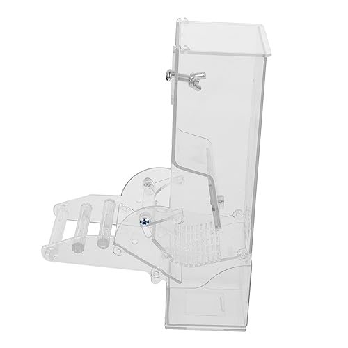 BESPORTBLE Papagei Automatische Feeder Vogel Nahrungsmittelbehälter Transparente Sittich-Feed-Box BESPORTBLE Papagei Automatische Feeder Vogel Nahrungsmittelbehälter Transparente Sittich-Feed-Box von BESPORTBLE
