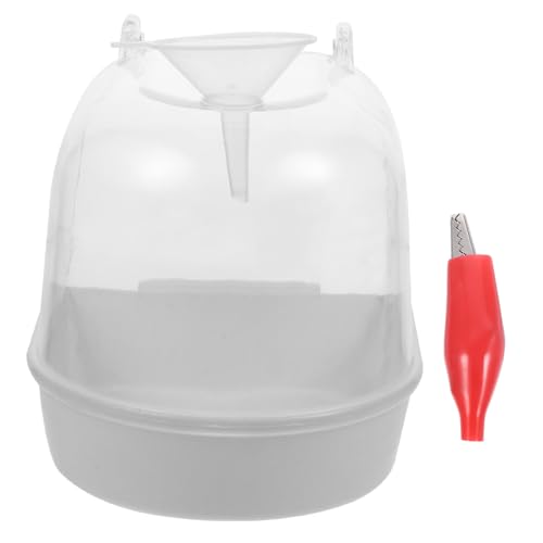 BESPORTBLE Vogelbadewanne Für Papageien Und Kleine Vögel Wasserbad Box Mit Trichter Leicht Und Stabil Für Wellensittiche Und Nymphensittiche Weiß Kreatives Design Für Mehr Badefreude BESPORTBLE Vogelbadewanne Für Papageien Und Kleine Vögel Wasserbad Box Mit Trichter Leicht Und Stabil Für Wellensittiche Und Nymphensittiche Weiß Kreatives Design Für Mehr Badefreude von BESPORTBLE