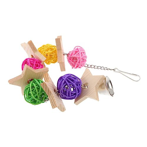 BESPORTBLE Nymphensittich Kauspielzeug Vogel Papageien Hängespielzeug Papageienkäfig Zerkleinern Vogelkäfig Zubehör BESPORTBLE Nymphensittich Kauspielzeug Vogel Papageien Hängespielzeug Papageienkäfig Zerkleinern Vogelkäfig Zubehör von BESPORTBLE