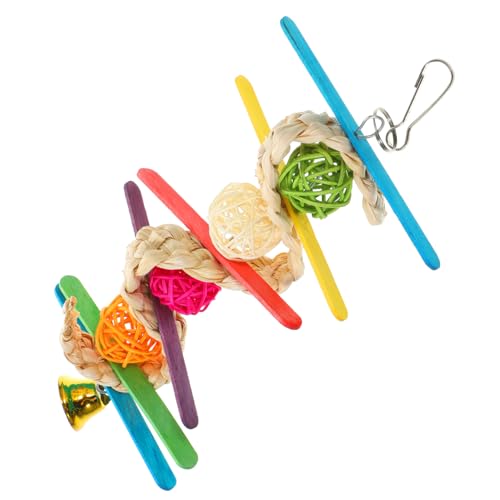 BESPORTBLE Papagei Kauspielzeug Sittichspielzeug zum Aufhängen Wellensittichspielzeug für den Käfig vogelkäfig zubehör vogelzubehör für käfig Spielset aus Holz Vogelspielzeug Vögel Spielzeug BESPORTBLE Papagei Kauspielzeug Sittichspielzeug zum Aufhängen Wellensittichspielzeug für den Käfig vogelkäfig zubehör vogelzubehör für käfig Spielset aus Holz Vogelspielzeug Vögel Spielzeug von BESPORTBLE