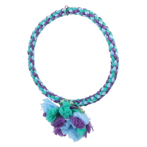 BESPORTBLE Parrot Cotton Rope Swing Perch Sicheres Und Hängespielzeug Für Vögel Für Wellensittiche Und Papageien Fördert Spiel Und Große Für Vogelkäfige von BESPORTBLE