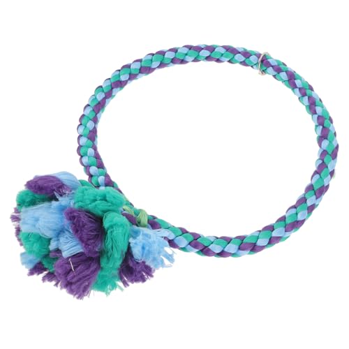 BESPORTBLE Parrot Cotton Rope Swing Für Vögel Bunte Schaukeln Beweglichkeit Und Spielspaß Für Papageien Und Wellensittiche Im Käfig von BESPORTBLE