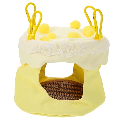 BESPORTBLE Papageienkuchen Vogelnest Nesthaus für Sittiche sittich hängematte Bett Vogel-Plüsch-Hängematte Vogel käfig Vogel schaukel Vogelbett für Haustier kühlender Vogelkäfig Stoff BESPORTBLE Papageienkuchen Vogelnest Nesthaus für Sittiche sittich hängematte Bett Vogel-Plüsch-Hängematte Vogel käfig Vogel schaukel Vogelbett für Haustier kühlender Vogelkäfig Stoff von BESPORTBLE