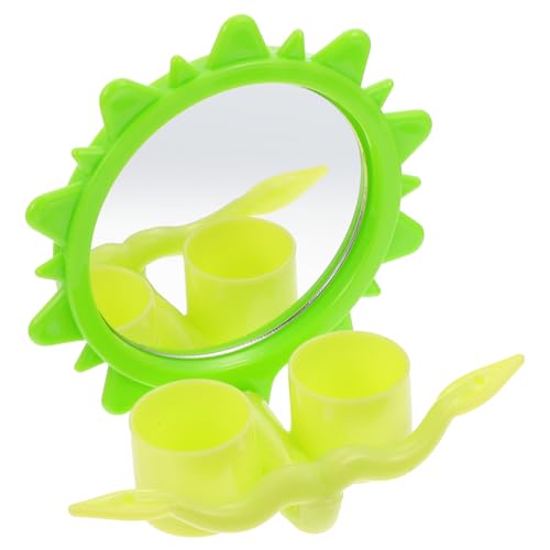 BESPORTBLE Papageienspielzeug Spiegel Futterbehälter Kunststoff Hängend Intelligenzspielzeug für Sittiche Wellensittiche Kleine Vögel Käfigzubehör Praktisch Leicht zu Reinigen BESPORTBLE Papageienspielzeug Spiegel Futterbehälter Kunststoff Hängend Intelligenzspielzeug für Sittiche Wellensittiche Kleine Vögel Käfigzubehör Praktisch Leicht zu Reinigen von BESPORTBLE