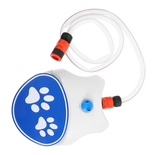 BESPORTBLE Pedalaktivierte Tränke mit Schlauch Robuster Wasserspender für Haustiere im Freien für und Spielspaß von BESPORTBLE