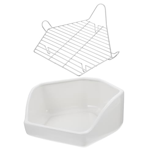 BESPORTBLE Pentagonale Kaninchen-toiletten- -Hamster-wc-Keramik-Anti-TIPP-Toilette Für Haustiere BESPORTBLE Pentagonale Kaninchen-toiletten- -Hamster-wc-Keramik-Anti-TIPP-Toilette Für Haustiere von BESPORTBLE