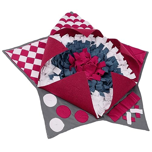 BESPORTBLE Matte Hundefutter Langsame Fütterung Pad Pentagramm Form Haustier Geruchssinn Stressabbau Trainingsgerät BESPORTBLE Matte Hundefutter Langsame Fütterung Pad Pentagramm Form Haustier Geruchssinn Stressabbau Trainingsgerät von BESPORTBLE