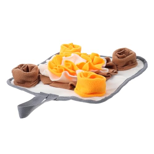BESPORTBLE Little Pet Schnüffelmatte Hase Fütterungsmatte Plüschspielzeug Für Hunde Kleintierstreumatte Haustier-trainingsunterlage von BESPORTBLE