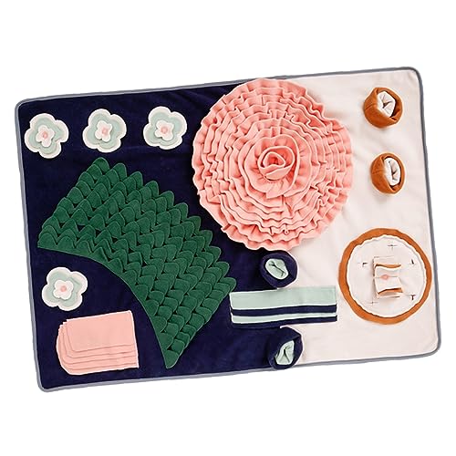 BESPORTBLE Pet Sniffing Pad Hunde-Puzzle-Matte Schnüffelmatte für Welpen Interactive Dog Toys Dog chew Toy Schnüffelpad für Haustiere Schnüffelkissen für Haustiere Polarfleece BESPORTBLE Pet Sniffing Pad Hunde-Puzzle-Matte Schnüffelmatte für Welpen Interactive Dog Toys Dog chew Toy Schnüffelpad für Haustiere Schnüffelkissen für Haustiere Polarfleece von BESPORTBLE