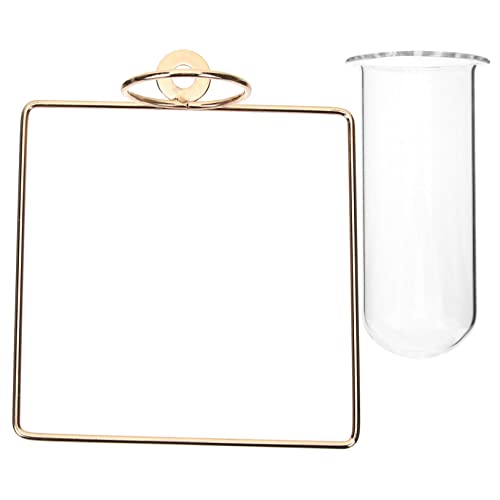 BESPORTBLE Wandblumenvase Glas Wandpflanzgefäß Für Pflanzenanzucht Modernes Design Für Innenräume Dekorative Glasvase Für Wohnzimmer Und Küche Wandmontage Für Balkon Und Garten von BESPORTBLE