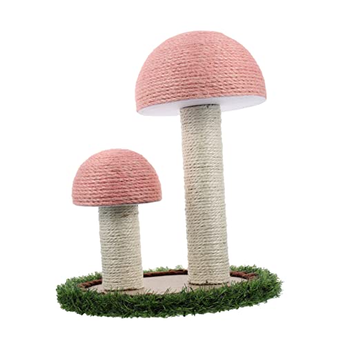 BESPORTBLE Pilzkatze Klettergerüst Rotierender Katzenkratzer Kätzchen Sisalkratzer Kätzchen Spielzeug Zubehör Zum Spielen Von Katzen Schleifspielzeug Für Haustiere Kratzbaum Baumwollseil Rosa BESPORTBLE Pilzkatze Klettergerüst Rotierender Katzenkratzer Kätzchen Sisalkratzer Kätzchen Spielzeug Zubehör Zum Spielen Von Katzen Schleifspielzeug Für Haustiere Kratzbaum Baumwollseil Rosa von BESPORTBLE
