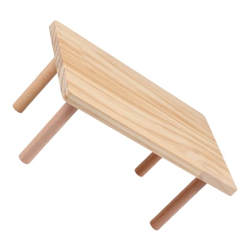 BESPORTBLE Holz Hamsterplattform Kleintier Käfigplattform Hamster Klettererkundungsspielzeug Spielplatz Für Hamster Rennmäuse Mäuse von BESPORTBLE