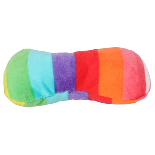 BESPORTBLE Plüsch Hundespielzeug Bunte Kauknochen Robust und Zäh für Welpen und Aggressive Kauer Geeignet Sicheres Beißspielzeug zur Zahnpflege und Beschäftigung für Kleine bis Große Hunde von BESPORTBLE
