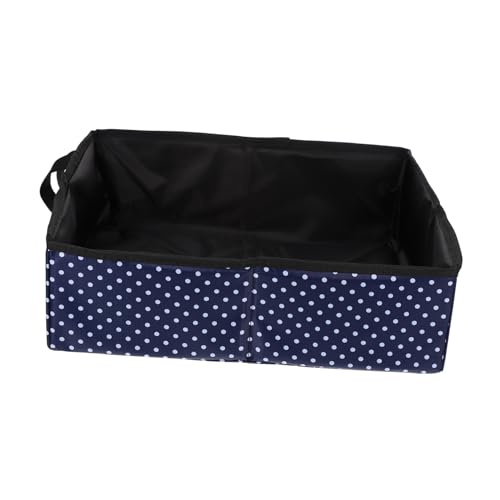 BESPORTBLE Portable Cat Travel Litter Box wasserdichte Katzentoilette Für Unterwegs Für Mit Katzen Strapazierfähigem Oxford Großzügige Platzierung Für Große Katzen von BESPORTBLE