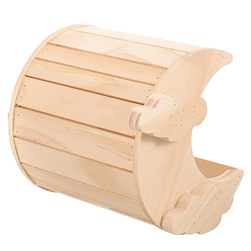 BESPORTBLE Rattenhaus aus Holz Zwerg Hamsterkäfig Hamsterhäuser und Verstecke Meerschweinchenkäfig coop nagerhaus kleintierhaus holzhaus Rattenhütte aus Holz Rattenversteck aus Holz hölzern von BESPORTBLE