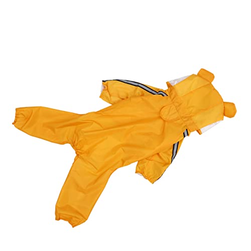 BESPORTBLE Regenmantel für Haustiere wasserfeste Jacke Regenjacke mit Kapuze für Haustiere Hunde-regencape hunderegencape Regenponcho wasserdichte Regenjacke für Haustiere Hundeponcho von BESPORTBLE