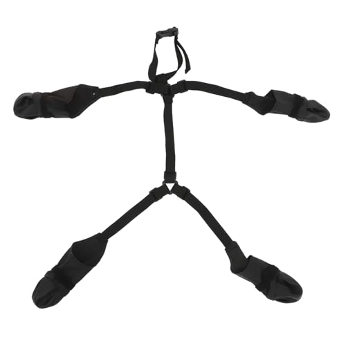 BESPORTBLE Schneestiefel Für Hunde Mit Verstellbaren Riemen Nicht Für Den Außenbereich Geeignet Wanderschuhe Für Und Mittelgroße Hunde von BESPORTBLE