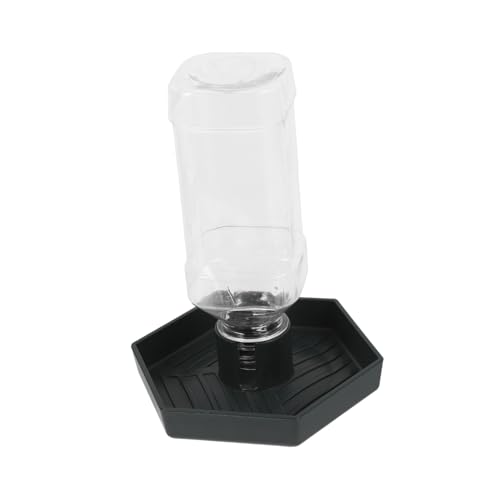 BESPORTBLE Kompakter Wassernapf für Reptilien Automatischer Futterspender für Schildkröten und Eidechsen Einfach Zu Bedienender Wasserspender für Haustiere Abs-Material Reptilienbedarf von BESPORTBLE