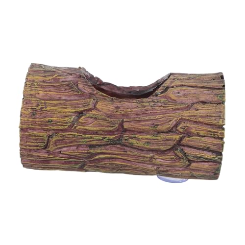 BESPORTBLE Reptilien Versteck Baumrindenhöhle mit Saugnapf Resin Amphibien Unterschlupf für Echsen und Schlangen Terrarium Dekoration für Gecko Frosch und Spinnen Stabiles Aquarium Zubehör BESPORTBLE Reptilien Versteck Baumrindenhöhle mit Saugnapf Resin Amphibien Unterschlupf für Echsen und Schlangen Terrarium Dekoration für Gecko Frosch und Spinnen Stabiles Aquarium Zubehör von BESPORTBLE