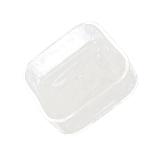 BESPORTBLE Wassernapf Für Reptilien Badewanne Rund Glas-futterspender Für Eidechsen Schnecken Und Andere Haustiere BESPORTBLE Wassernapf Für Reptilien Badewanne Rund Glas-futterspender Für Eidechsen Schnecken Und Andere Haustiere von BESPORTBLE