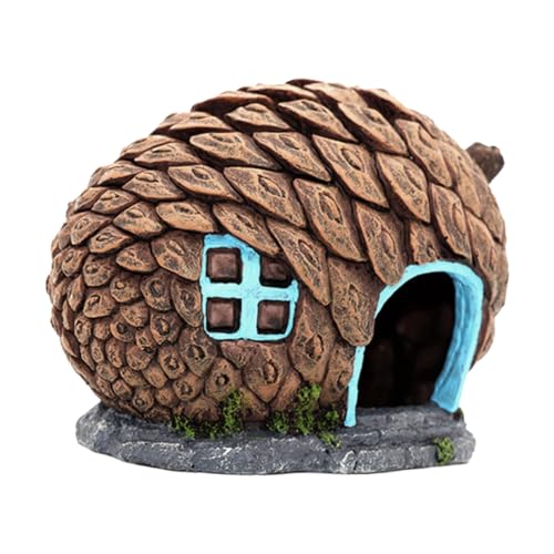BESPORTBLE Resin Tank Decoration Lifelike Simulierte für Aquarien Kleine und Leichte Dekoration für Reptilien und Fische Hochwertige Handwerkskunst für Langlebigkeit von BESPORTBLE