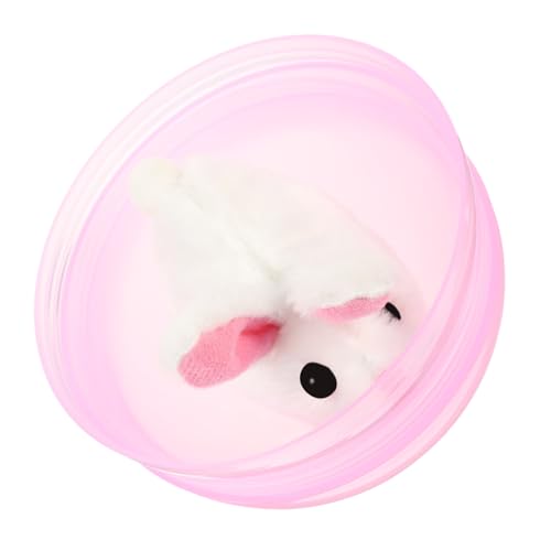 BESPORTBLE Rollender Ball Elektrischer Selbstrollender Werfer Rollender Hamster Der Katze Rollender Hamster Katze Hamster Laufübung Katze Spirale Kätzchen Plüsch von BESPORTBLE