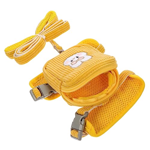 BESPORTBLE Outdoor Haustier Rucksack Mit Geschirr Für Kleine Hunde Verstellbare Tragetasche Für Reisen Training Und Für Mittlere Und Kleine Tiere Kompakt Und Tragbar BESPORTBLE Outdoor Haustier Rucksack Mit Geschirr Für Kleine Hunde Verstellbare Tragetasche Für Reisen Training Und Für Mittlere Und Kleine Tiere Kompakt Und Tragbar von BESPORTBLE