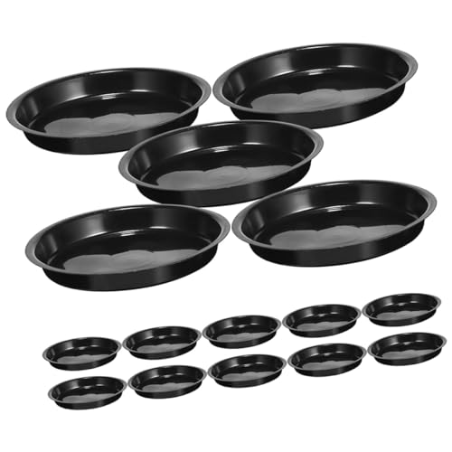 BESPORTBLE 16stücke Blumenkübel Untersetzer Runde Schwarze Kunststoff Pflanzenplatten Wiederverwendbare Pflanztöpfe Mit Abfluss Für Drinnen Und Draußen Für Pflanzenpflege BESPORTBLE 16stücke Blumenkübel Untersetzer Runde Schwarze Kunststoff Pflanzenplatten Wiederverwendbare Pflanztöpfe Mit Abfluss Für Drinnen Und Draußen Für Pflanzenpflege von BESPORTBLE