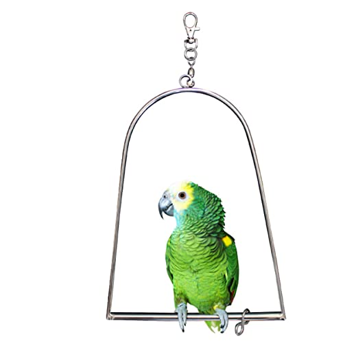 BESPORTBLE Hängeschaukel Für Papageien Edelstahl Swing Für Vogelkäfige Für Training Und Spiel Geeignet Für Kleine Vögel Robust Und Sicher Fördert Aktivität Und Abenteuerlust BESPORTBLE Hängeschaukel Für Papageien Edelstahl Swing Für Vogelkäfige Für Training Und Spiel Geeignet Für Kleine Vögel Robust Und Sicher Fördert Aktivität Und Abenteuerlust von BESPORTBLE