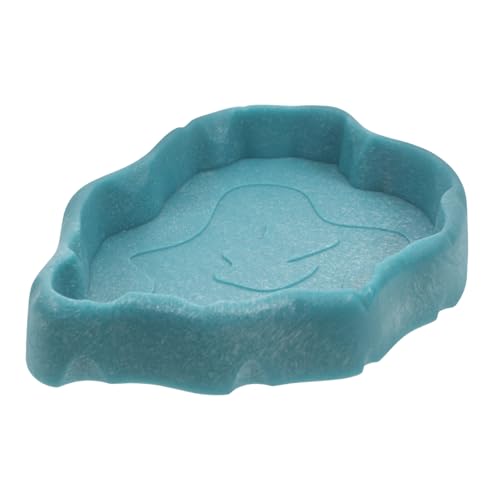 BESPORTBLE Schildkrötenfutter- Und Wasserschale Reptilientablett Eidechsentank Haustierwasserschale Geckos Chamäleons BESPORTBLE Schildkrötenfutter- Und Wasserschale Reptilientablett Eidechsentank Haustierwasserschale Geckos Chamäleons von BESPORTBLE