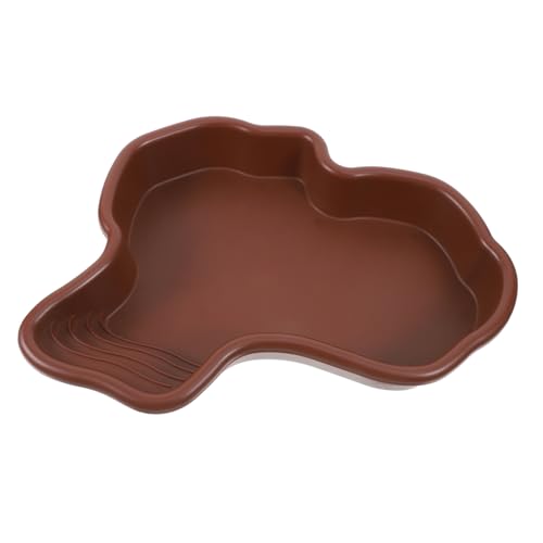 BESPORTBLE Turtle Habitat Soaking Tub Großes Reptilien-wasserbecken Für Schildkröten Und Reptilien Vielseitige Futter Und Badefläche Dekoratives Terrarium-Element Langlebig Und BESPORTBLE Turtle Habitat Soaking Tub Großes Reptilien-wasserbecken Für Schildkröten Und Reptilien Vielseitige Futter Und Badefläche Dekoratives Terrarium-Element Langlebig Und von BESPORTBLE