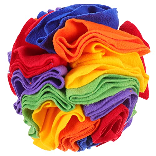 BESPORTBLE Schnüffelkugel Interactive Dog Toys Puppy Hunde Activity Spielzeug Pups Gehirnspielzeug Puzzle-Spielzeug Spielzeugspender für Hundefutter Leckerli-Spielzeug für Hunde Polyester von BESPORTBLE