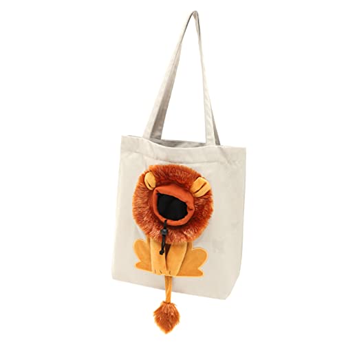BESPORTBLE Atmungsaktive Tragetasche Aus Segeltuch Für Haustiere Einzelne Schultertasche Für Katzen Und Hunde Tragbare Transporttasche Für Haustiere Bequeme Riemenöffnung Leicht Grau BESPORTBLE Atmungsaktive Tragetasche Aus Segeltuch Für Haustiere Einzelne Schultertasche Für Katzen Und Hunde Tragbare Transporttasche Für Haustiere Bequeme Riemenöffnung Leicht Grau von BESPORTBLE