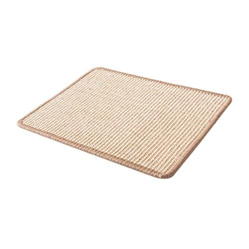 BESPORTBLE Kratzmatte Für Katzen Aus Sisal Um Hausrat Wie Teppich Und Sofa Zu Schützen Bietet Raum Zum Kratzen Und Spielen Für Haustier von BESPORTBLE