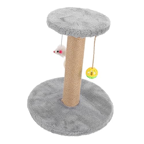 BESPORTBLE Katzenkratzbaum Sisal Klettergerüst Für Kätzchen Kratzbaum Für Zuhause Dekoratives Katzenspielzeug Grau BESPORTBLE Katzenkratzbaum Sisal Klettergerüst Für Kätzchen Kratzbaum Für Zuhause Dekoratives Katzenspielzeug Grau von BESPORTBLE