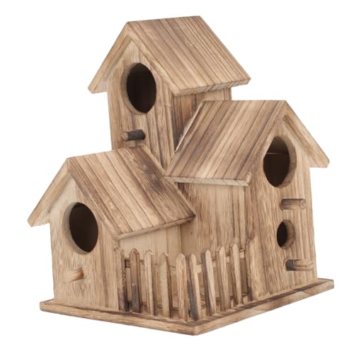 BESPORTBLE Kompakte Holz- Für Wellensittiche Wetterfestes Nisthaus Mit Mehrraum-Design Für Zucht Und Spiel Im Freien Komfortable Unterkunft Für Ihre Vögel BESPORTBLE Kompakte Holz- Für Wellensittiche Wetterfestes Nisthaus Mit Mehrraum-Design Für Zucht Und Spiel Im Freien Komfortable Unterkunft Für Ihre Vögel von BESPORTBLE
