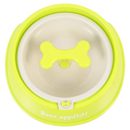 BESPORTBLE Wear- Pet Food Bowl Kunststoff Hundenapf Slow Feeder Supplies No Bite- von BESPORTBLE