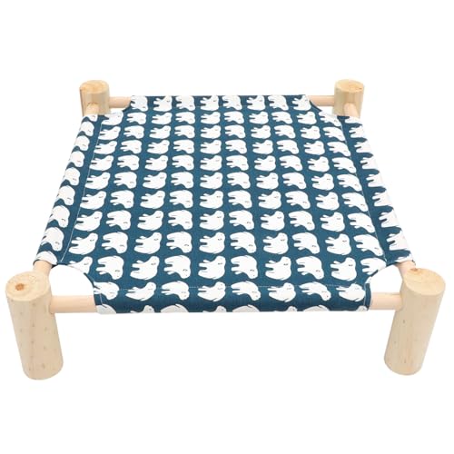 BESPORTBLE Hochgestelltes Katzenbett Abnehmbares Und Leicht Zu Reinigendes Haustierbett Kühles Und Atmungsaktives Design Für Drinnen Und Draußen Für Katzen Und Kleine Hunde von BESPORTBLE