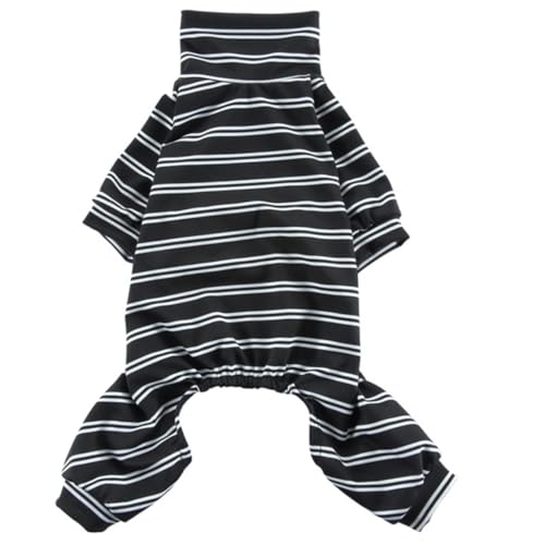 BESPORTBLE Hundepyjama Sommerkleidung Für Haustiere Pyjama Hundezubehör Dackel Kühlweste Für Kleine Hunde Hundespielzeug Welpendecken Hund Hundedecke Hundekleidung Mittel Für Hunde Black Polyester von BESPORTBLE