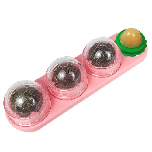 BESPORTBLE Katzenminze-Ball Spielzeug Für Katzen Natürlich Und Essbar Katzenminze-bälle Kauspielzeug Haustierspielzeug Zum Entspannen Und Zahnreinigung von BESPORTBLE