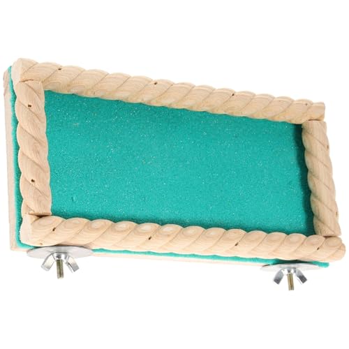 BESPORTBLE Vogelspielzeug Für Papageien Kletterplattform Krallenpflege Käfigzubehör Für Haustiere Sichere Spiel Und Ruhezone Für Vögel Grün Zufälliger Stil BESPORTBLE Vogelspielzeug Für Papageien Kletterplattform Krallenpflege Käfigzubehör Für Haustiere Sichere Spiel Und Ruhezone Für Vögel Grün Zufälliger Stil von BESPORTBLE