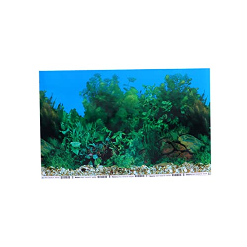 BESPORTBLE Tapete Für Aquarien Licht Fischtank Aufkleber Fischdekor Aquarium Hintergrund Fischtank Dekorationen Hintergrundtanks Hintergrund Für Sechseckige Fischtanks Fischtank von BESPORTBLE