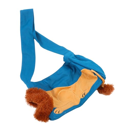BESPORTBLE Tasche Für Haustiere Outdoor-Tasche Für Katzen Katzenträger Tragetasche Für Hunde Katzenkörperschlinge Kätzchenträger Tragetaschen Für Haustiere Katzentransporter Segeltuch Blue von BESPORTBLE
