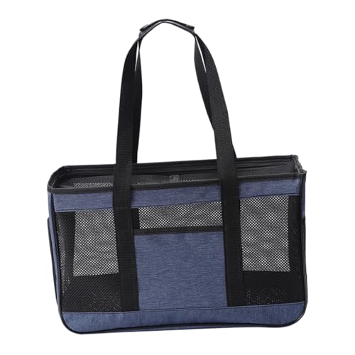 BESPORTBLE Katzentragetasche Für Outdoor-Abenteuer Atmungsaktive Transportbox Mit Fenster Großer Stauraum Für Reisen Mit Kätzchen von BESPORTBLE