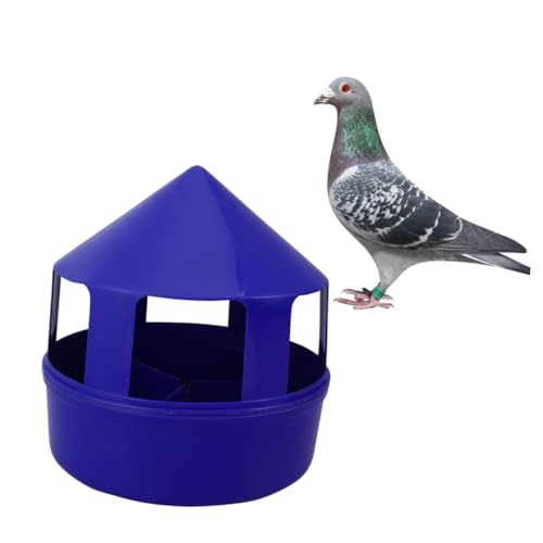 BESPORTBLE Taubenvorratsbehälter Multifunktionaler Vogelfütterer Für Tauben Blauer Futterspender Mit DREI Fächern Für Fütterung Von Vögeln Und Papageien Robustes Design BESPORTBLE Taubenvorratsbehälter Multifunktionaler Vogelfütterer Für Tauben Blauer Futterspender Mit DREI Fächern Für Fütterung Von Vögeln Und Papageien Robustes Design von BESPORTBLE