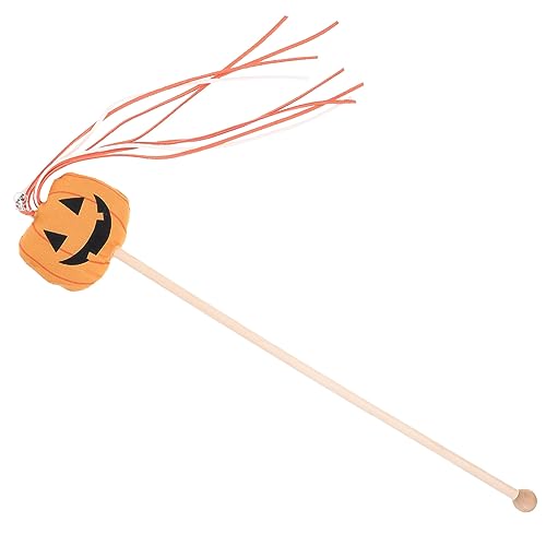 BESPORTBLE -Teaser Halloween- Katzentür Frettchen Stirnband Mit Katzenohren Katzenspielzeug Süßes Oder Saures Katze Kunstfell Holzstock von BESPORTBLE
