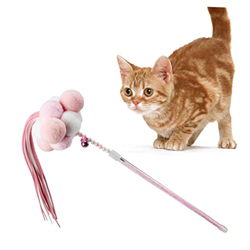 BESPORTBLE Lustiger Katzenangelstab – Interaktives Katzenspielzeug Mit Quasten – Plüsch Zum Spielen Mit Der Katzenangel BESPORTBLE Lustiger Katzenangelstab – Interaktives Katzenspielzeug Mit Quasten – Plüsch Zum Spielen Mit Der Katzenangel von BESPORTBLE