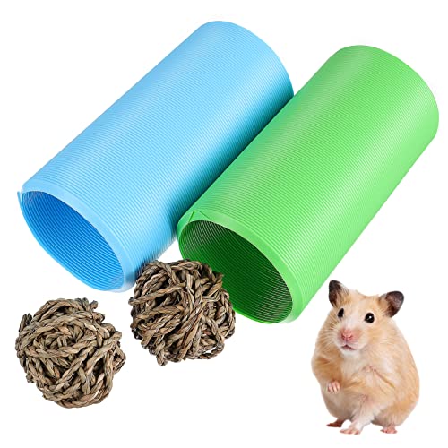 BESPORTBLE Käfig Flexible Hamstertunnel Handgewebtes Gras Für Aktives Spielen Und Linderung Von Langeweile BESPORTBLE Käfig Flexible Hamstertunnel Handgewebtes Gras Für Aktives Spielen Und Linderung Von Langeweile von BESPORTBLE