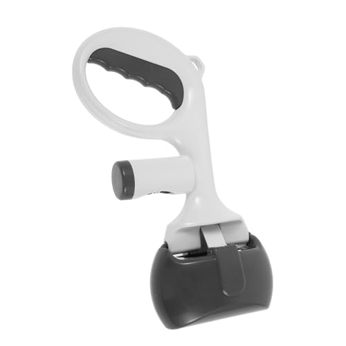 BESPORTBLE Toilette Auto Kotschaufel Tücher Zahnpasta für Hunde Kotsammler für Hunde Hundekotsammler Hundekot-Aufnehmer Hundekot Abholer Abfallsammler Wurfschaufel Hunde-Gadgets Plastik Grey von BESPORTBLE